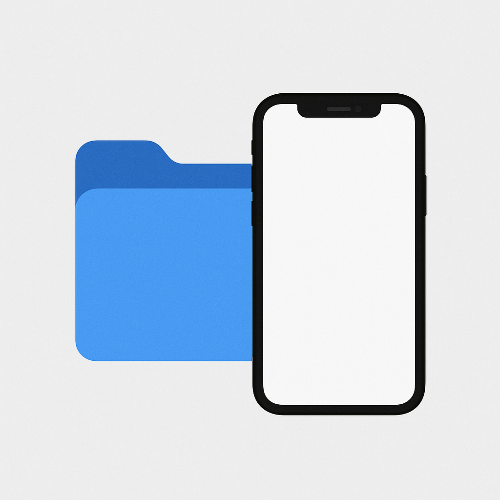 아이폰 다운로드 파일 위치 어디에 있나요?