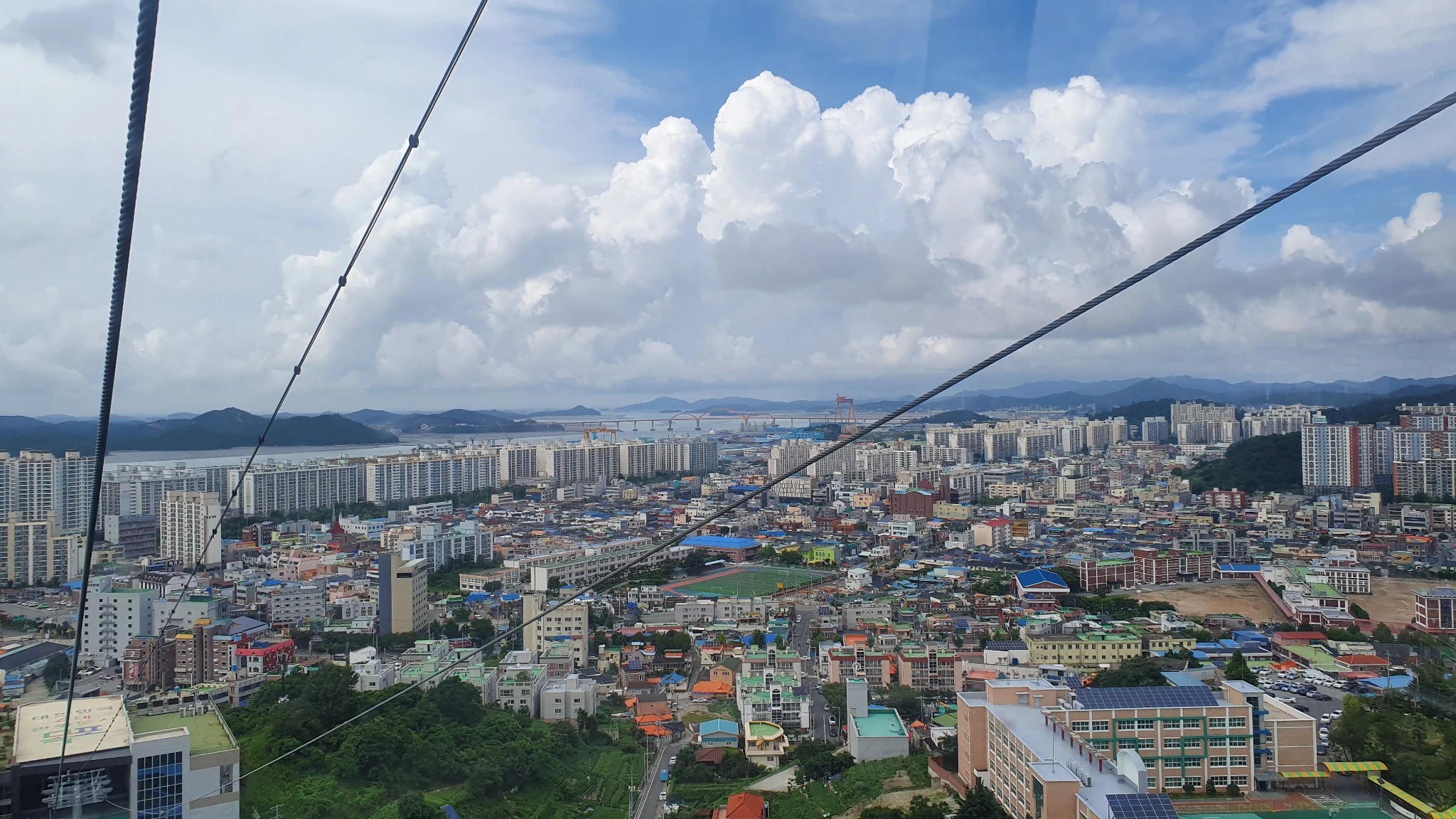 &quot;다도해 바다와 목포 시내가 어우러진 케이블카 전망