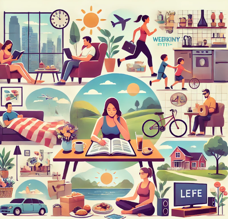 직장인의 주말그림