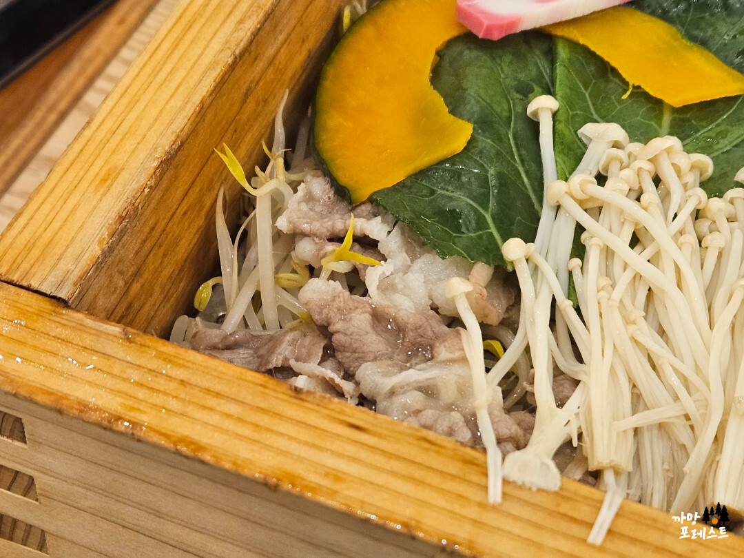 광교 앨리웨이 삼청동 샤브 편백찜