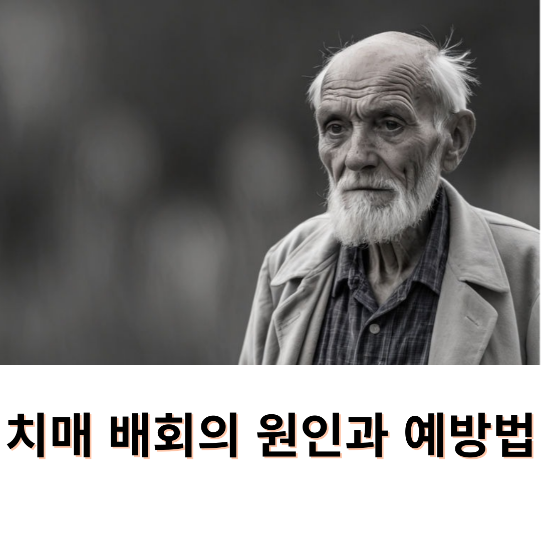 치매 배회의 원인과 예방법