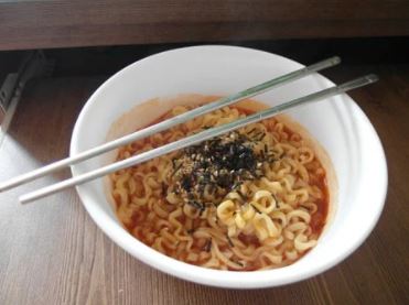 라면의 염분 배출