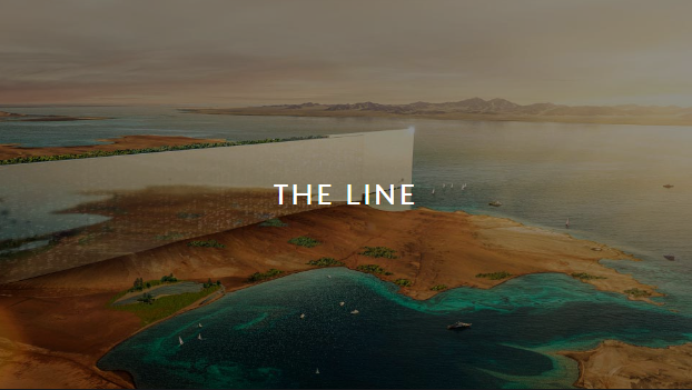 '더 라인' 조감도 1