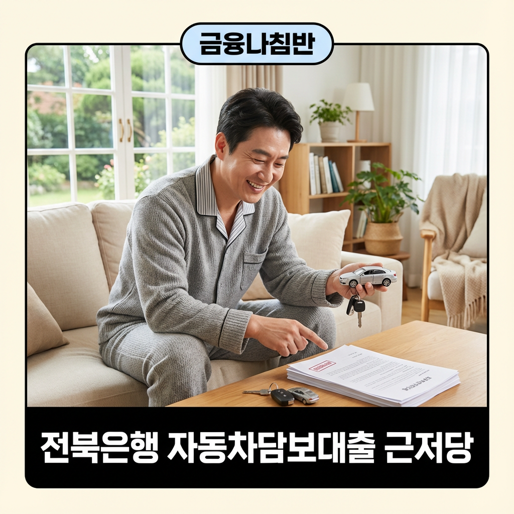 전북은행 자동차담보대출 근저당