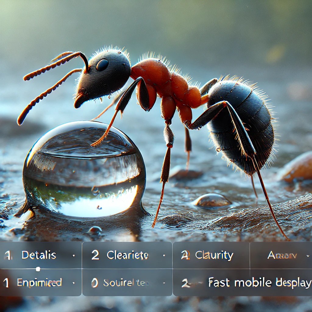 개미는 물에 빠지면 어떻게 될까?