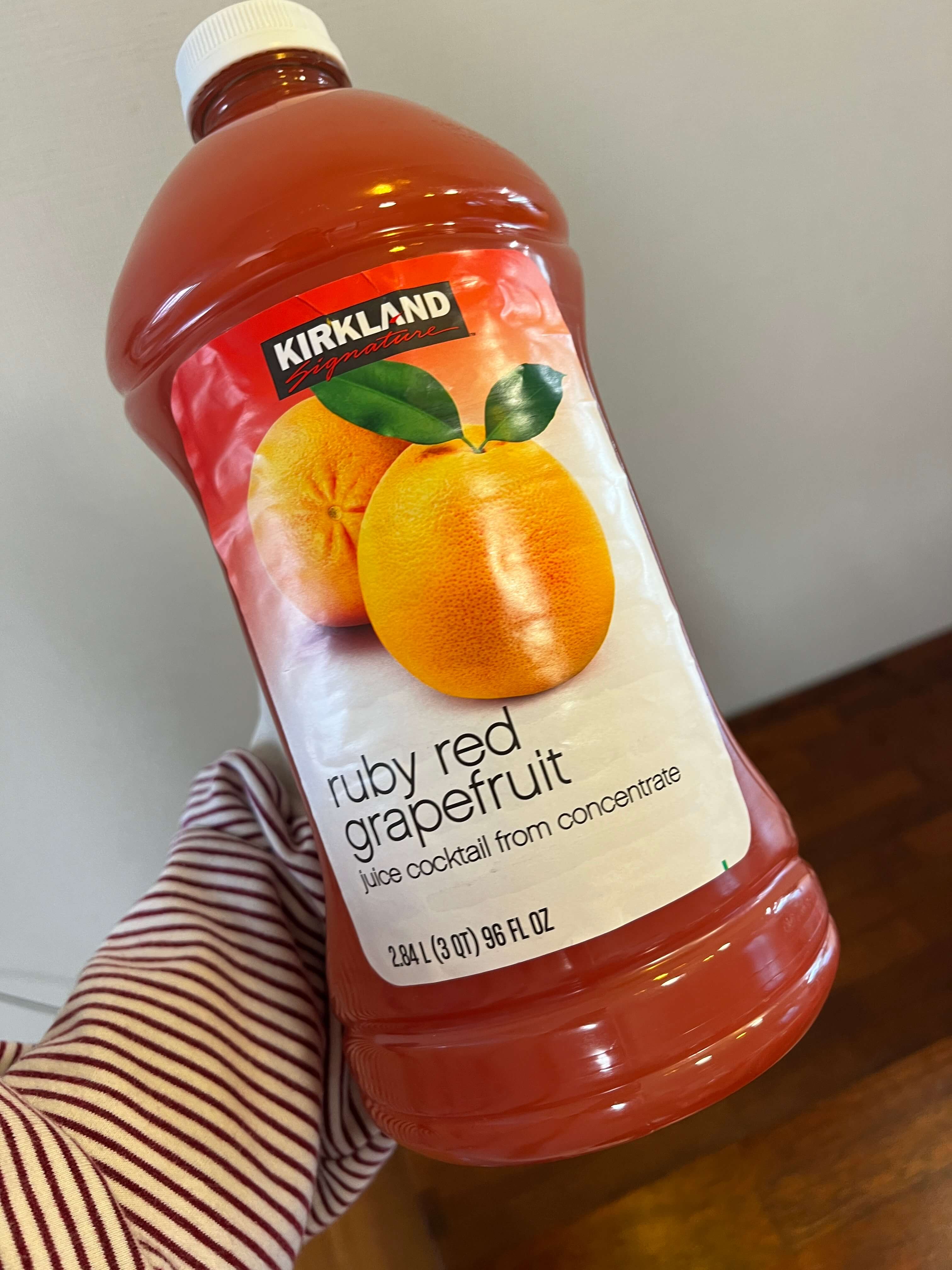 김치볶음밥, 마들렌, 레드자몽주스