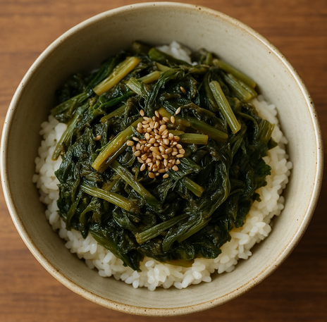 혈관 건강 챙기는 들기름 시래기밥 만들기