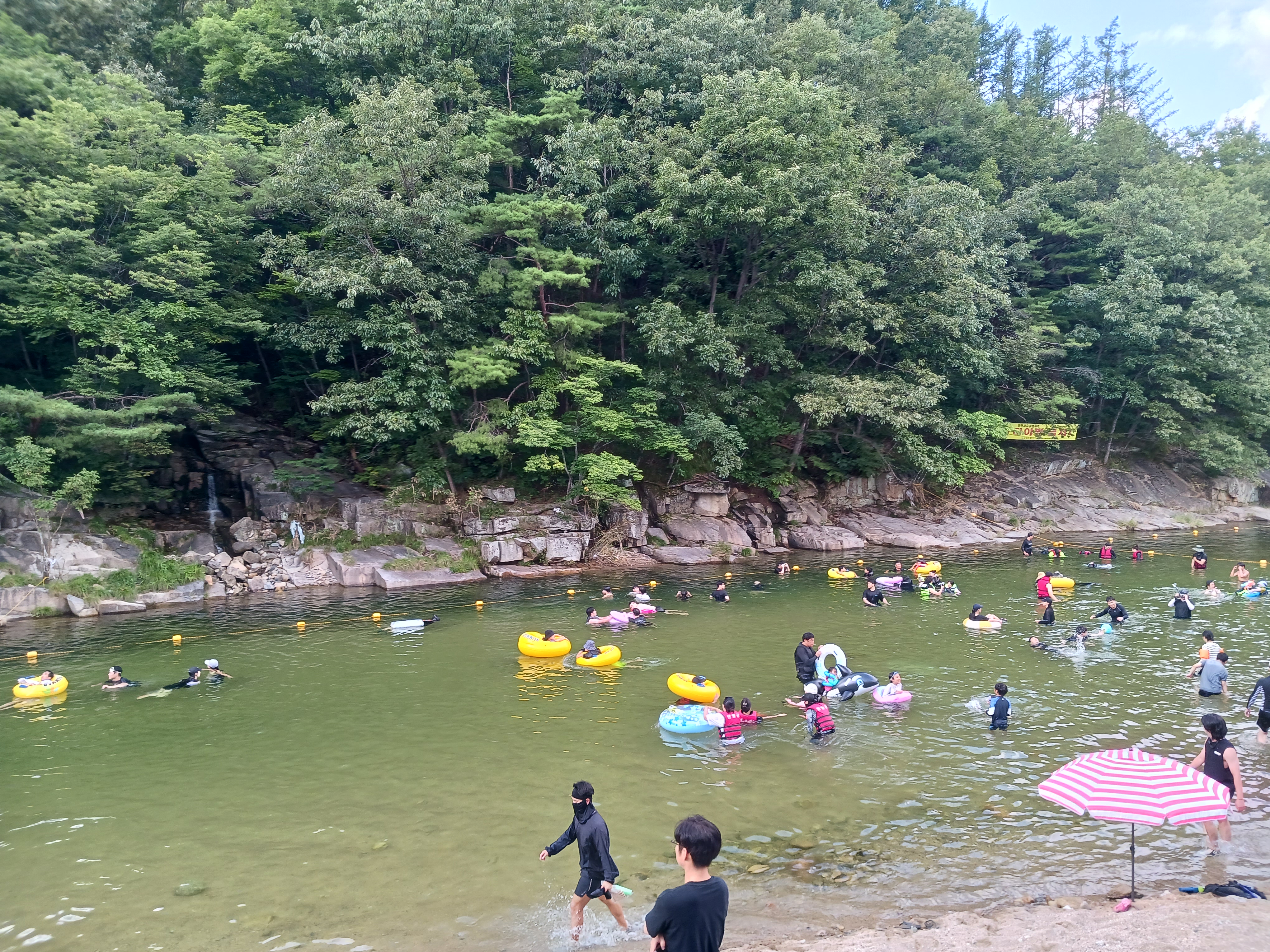 사인암계곡
