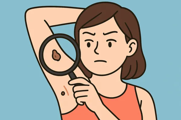 겨드랑이 쥐젖 제거 비용 평균과 병원별 차이1