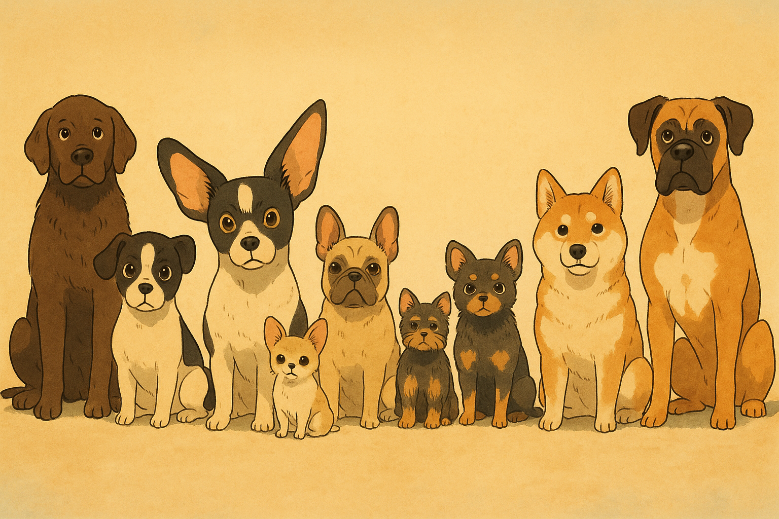 장모종, 이중모 견종 리스트 한눈에 정리 관련 사진