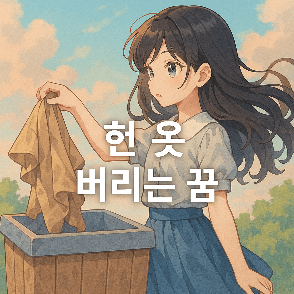 헌 옷 버리는 꿈 해몽
