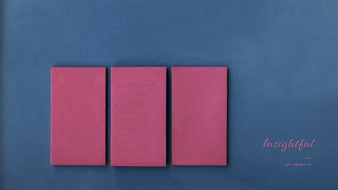 07 남색과 자주색 C - Insightful 남색배경화면