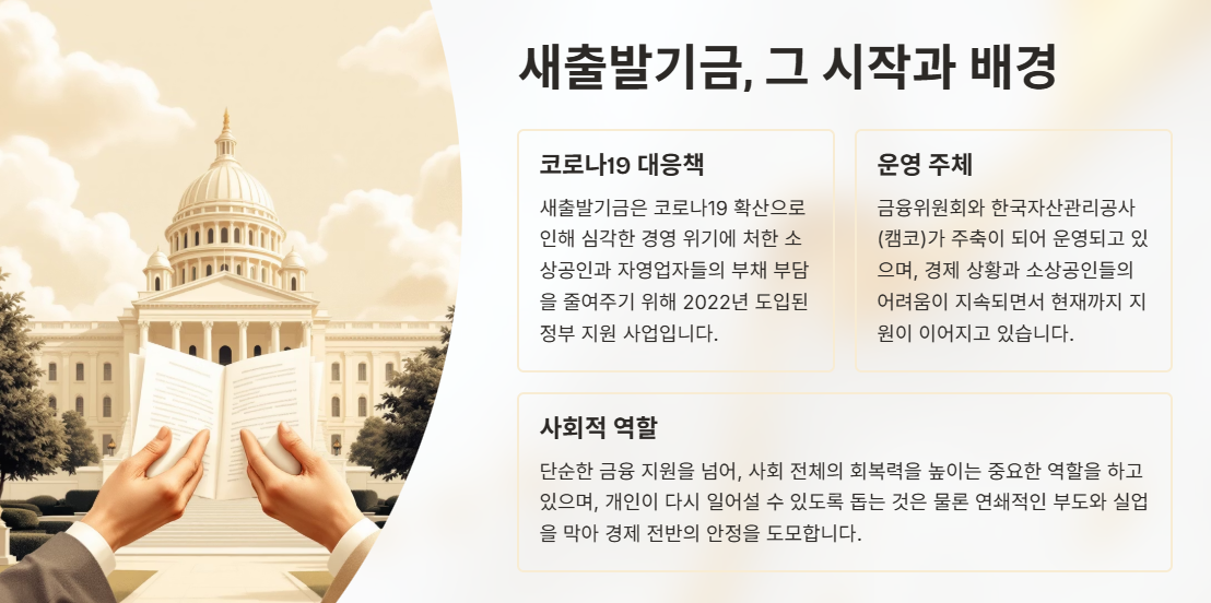 새출발기금 배경