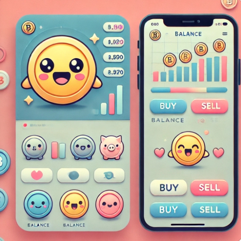 암호화폐 거래 관련 이미지