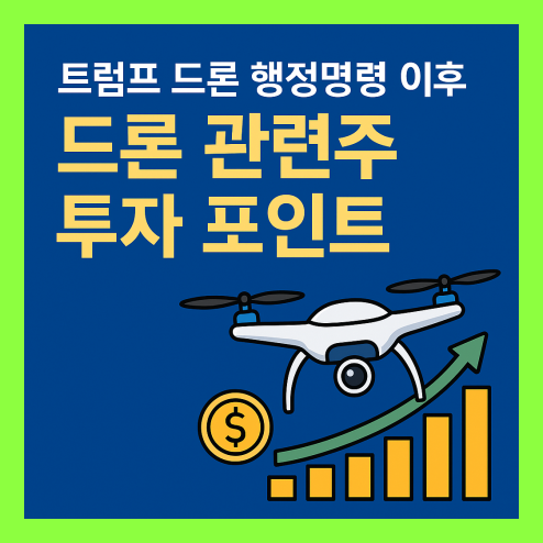 드론 관련주, ETF와 M&amp;A 투자 포인트 정리