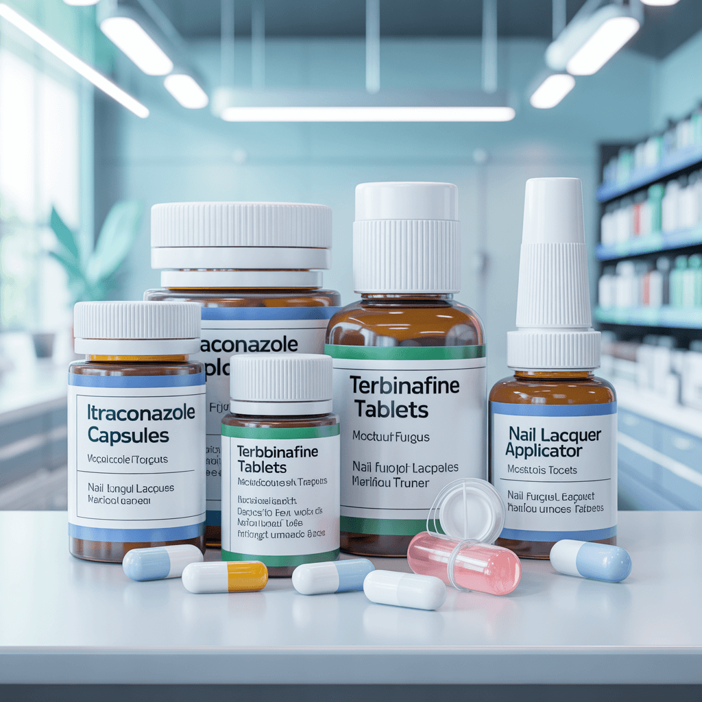 50대-발톱무좀-치료기간-약통-모습