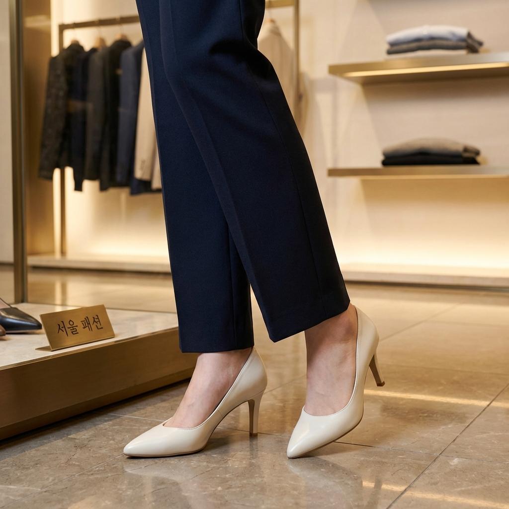 중년 여성 키 커 보이는 신발 추천