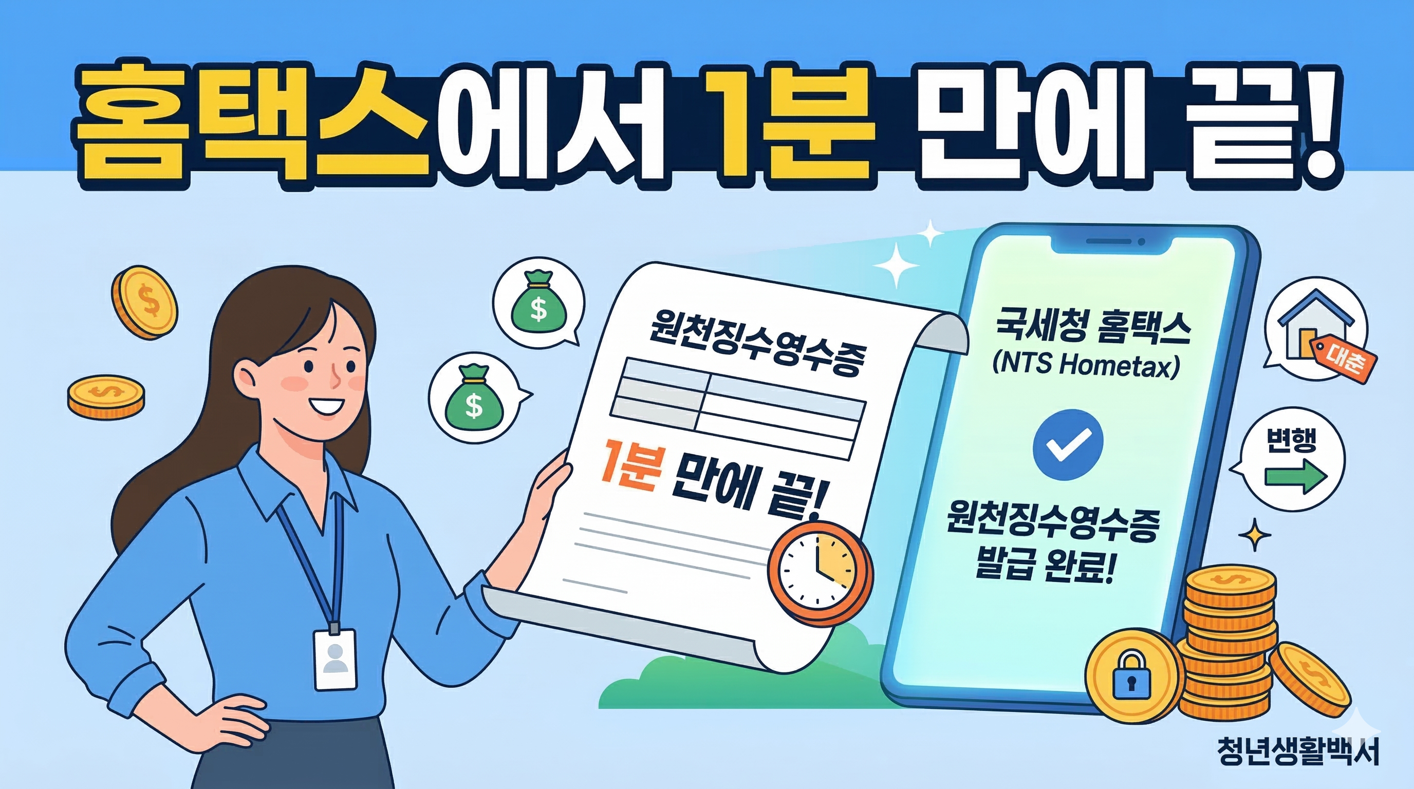 원천징수영수증(지급명세서) 발급 가이드