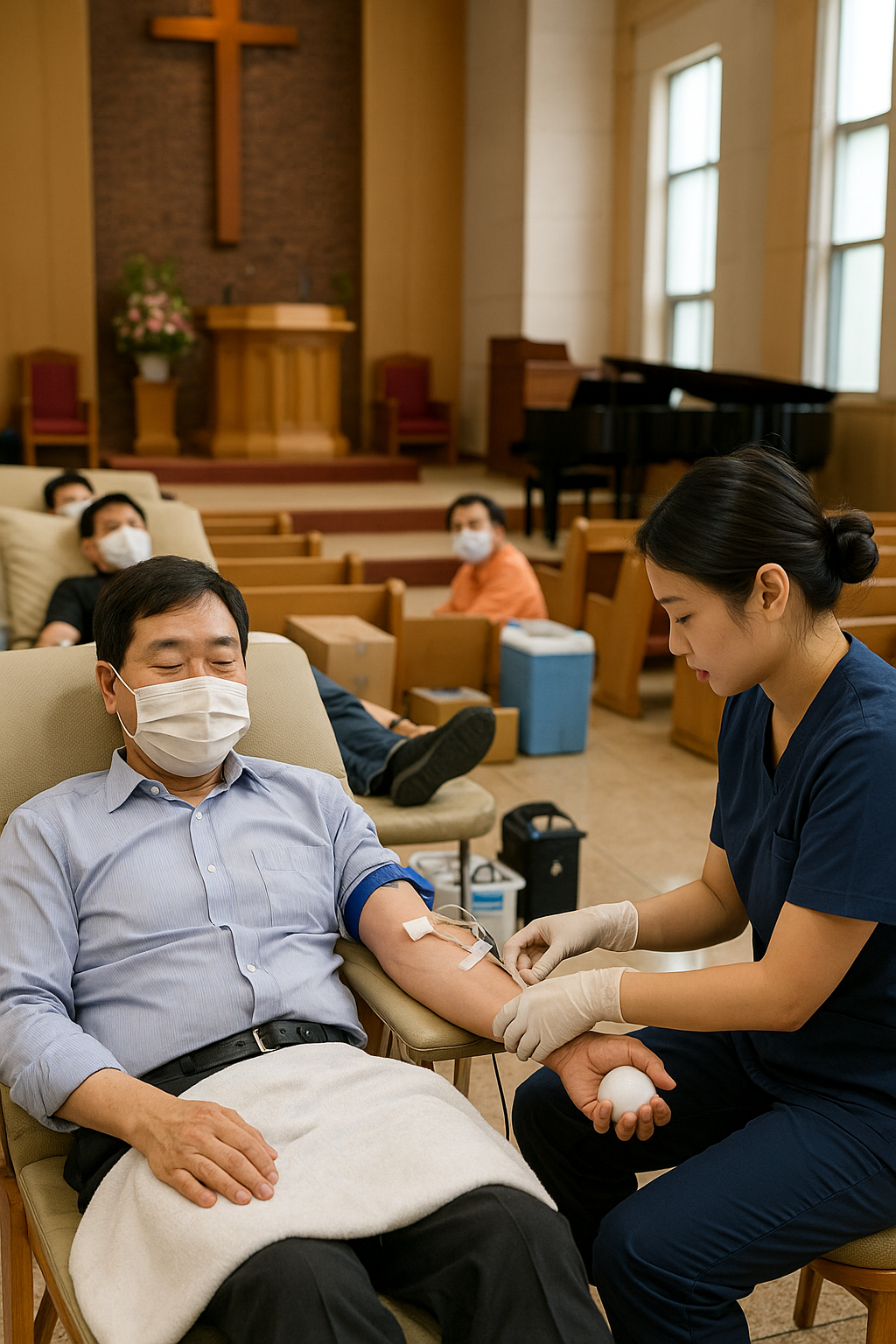 교회 헌혈 행사 운영 후기