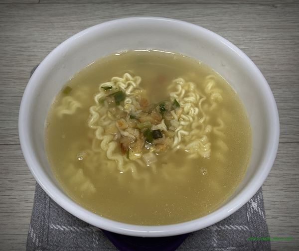 오뚜기 북엇국 라면 2022년 6~8월 조리 후