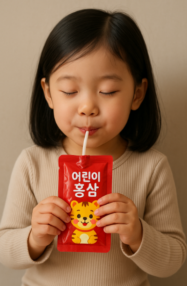 어린이 홍삼 섭취 효과 및 부작용