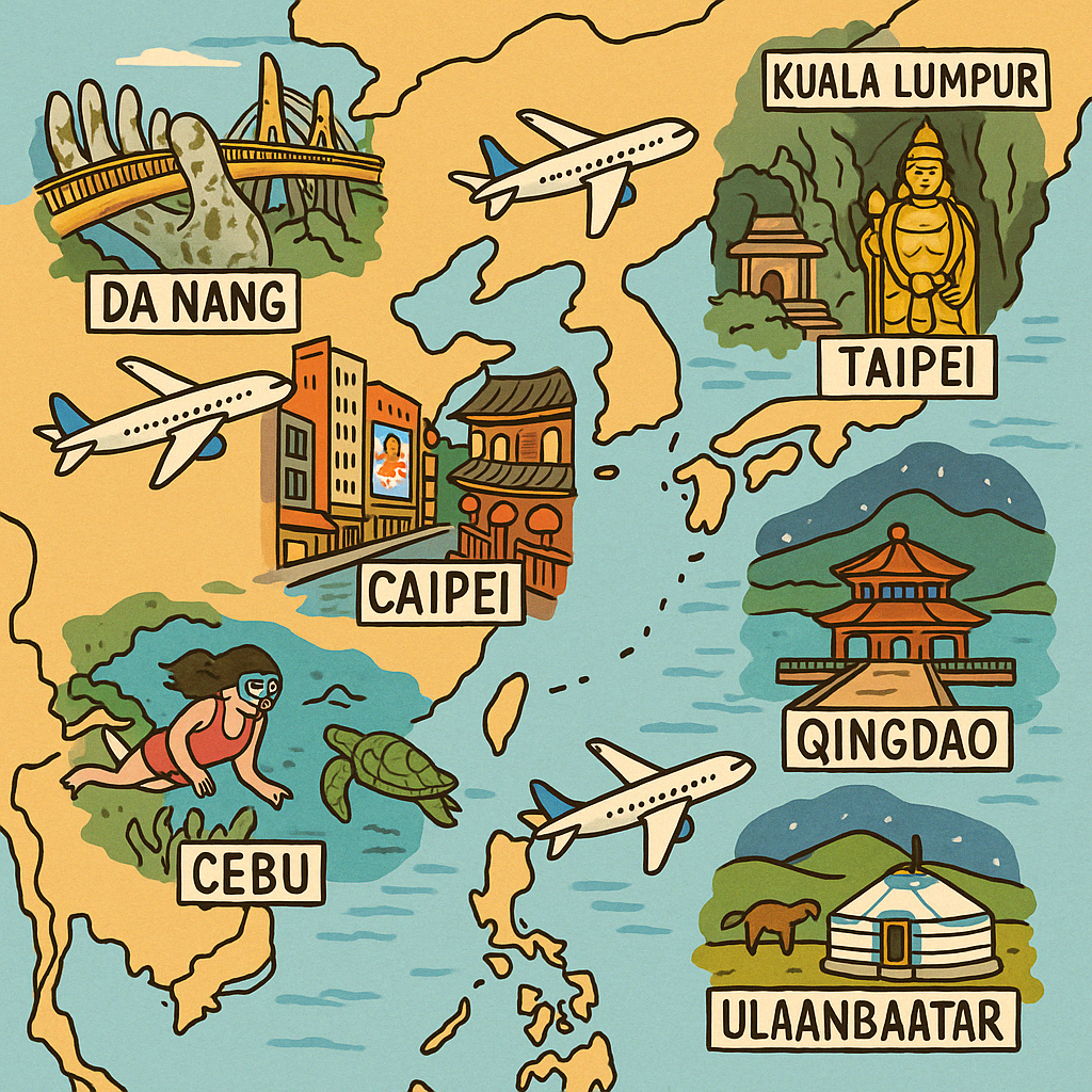 가성비 좋은 해외 여행지