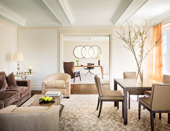 미슐랭 가이드가 선별 과정을 거쳐 미슐랭 키를 부여하게 될 호텔의 내부 사진