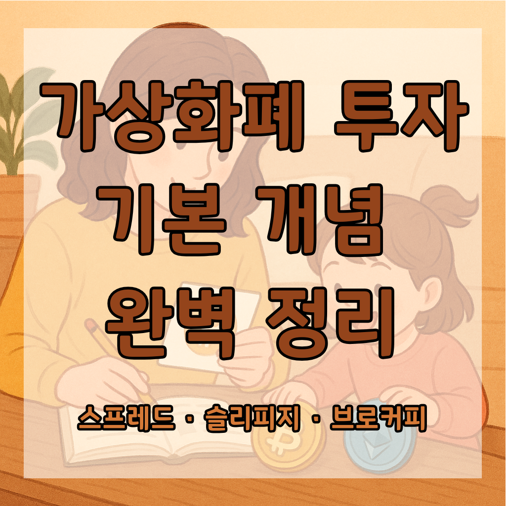 가상화폐 투자 기본 개념 완벽 정리. 스프레드, 슬리피지, 브로커피