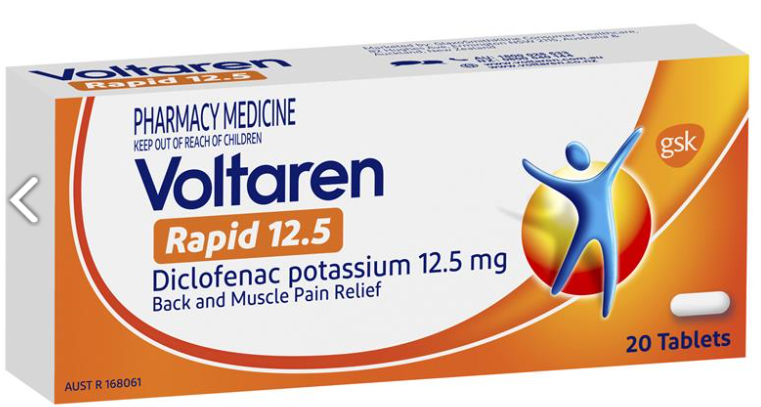 호주 근육통약 - 약사를 통해 구입 가능