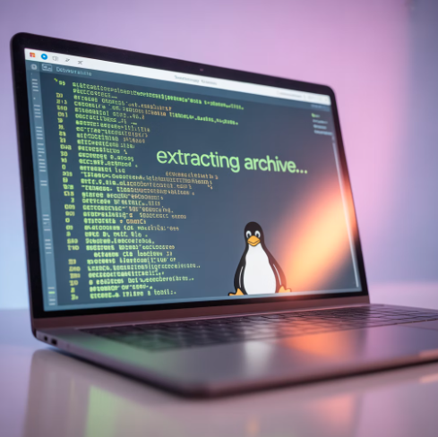 리눅스 gz 압축풀기 상세 방법 섹션 이미지