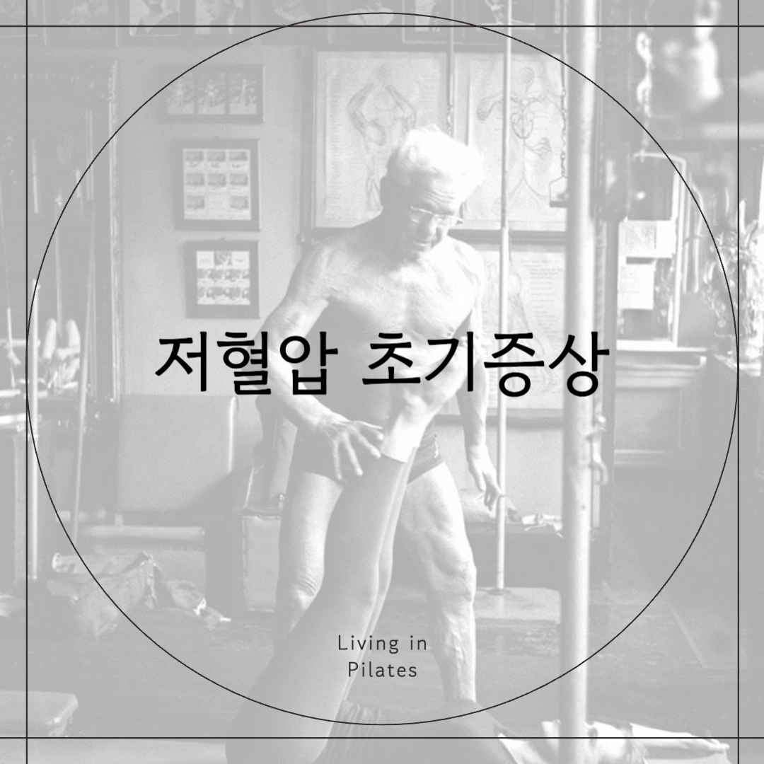 저혈압 초기증상