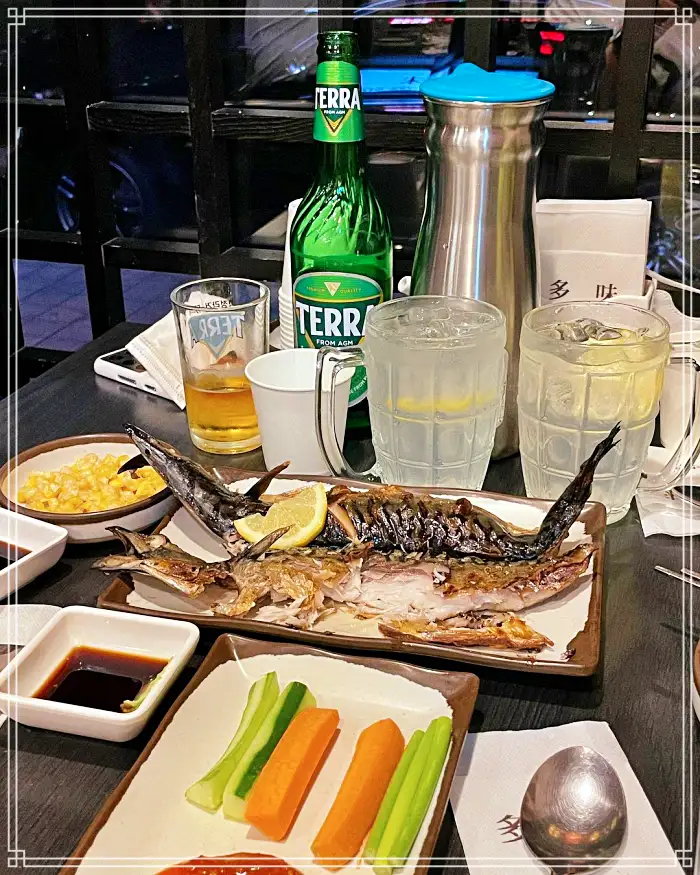 샛강역 여의도 맛집 이자카야 생선구이 꼬치구이