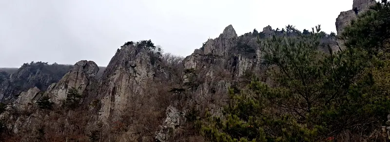 울산 영축산과 신불산 아리랑릿지