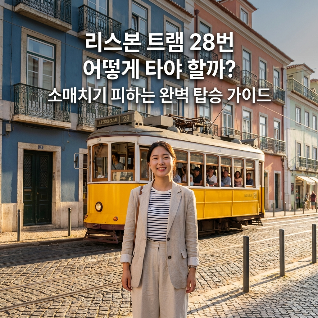 리스본 트램 28번 어떻게 타야 할까? 소매치기 피하는 완벽 탑승 가이드