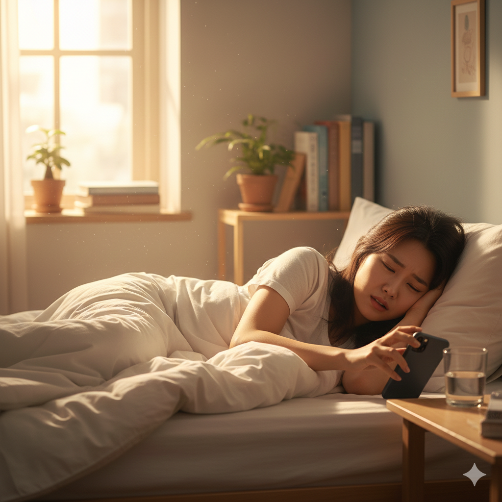 아침 피로 - 사진