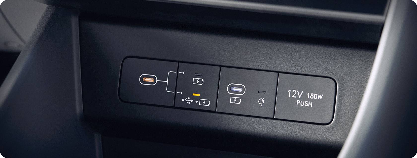 쏘나타 하이브리드 충전포트