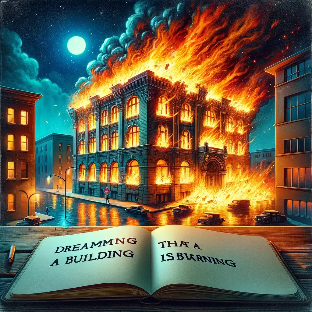 건물이 불타는 꿈 해