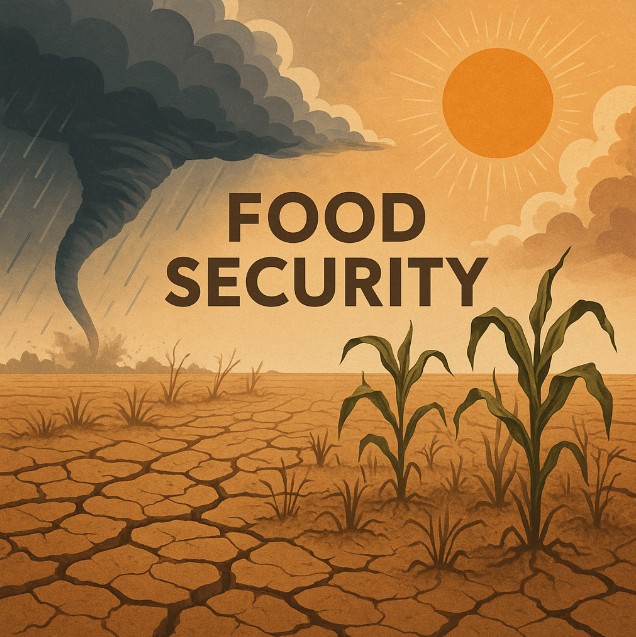 기후변화가 농업과 식량안보에 미치는 기상학적 영향 분석 관련 그림