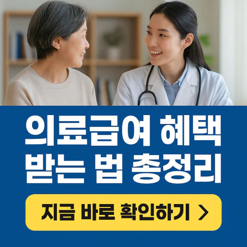 기초생활수급자 의료급여 혜택