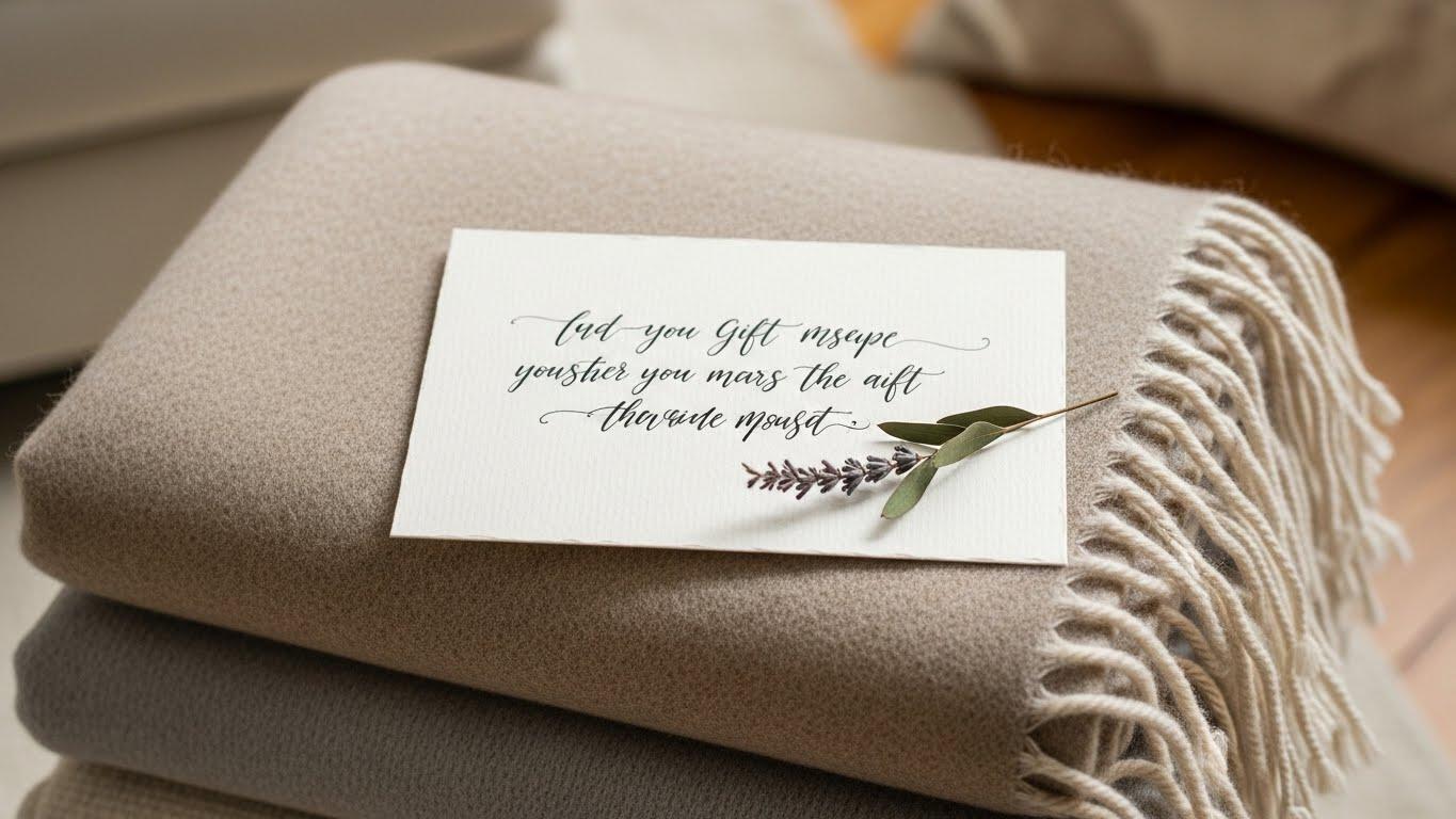 인테리어 공사 선물 메세지