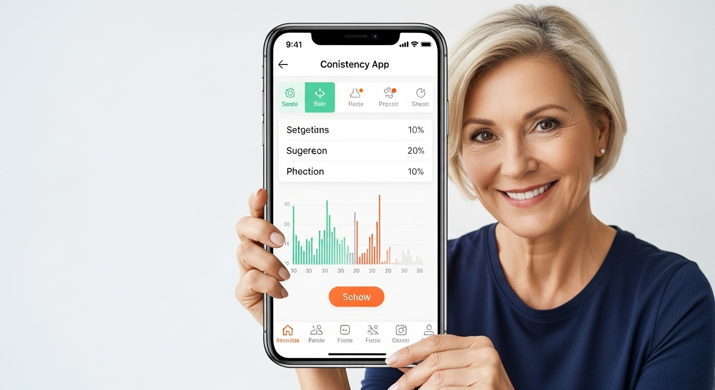 중년세대 헬스케어 앱 활용법 (건강앱, 데이터관리, 맞춤운동)
