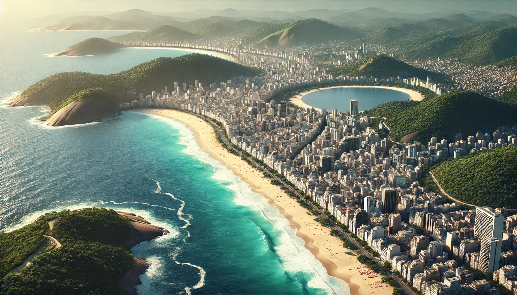 브라질, 리우데자네이루, 코파카바나 해변