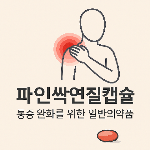 파인싹연질캡슐, 통증 완화를 위한 일반의약품