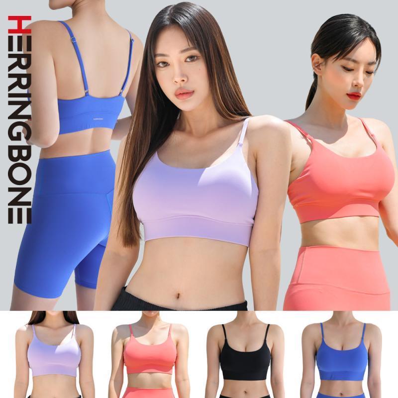 여자 래쉬가드 브라탑 이너웨어 수영복 스포츠 피트니스룩 상의 CF203