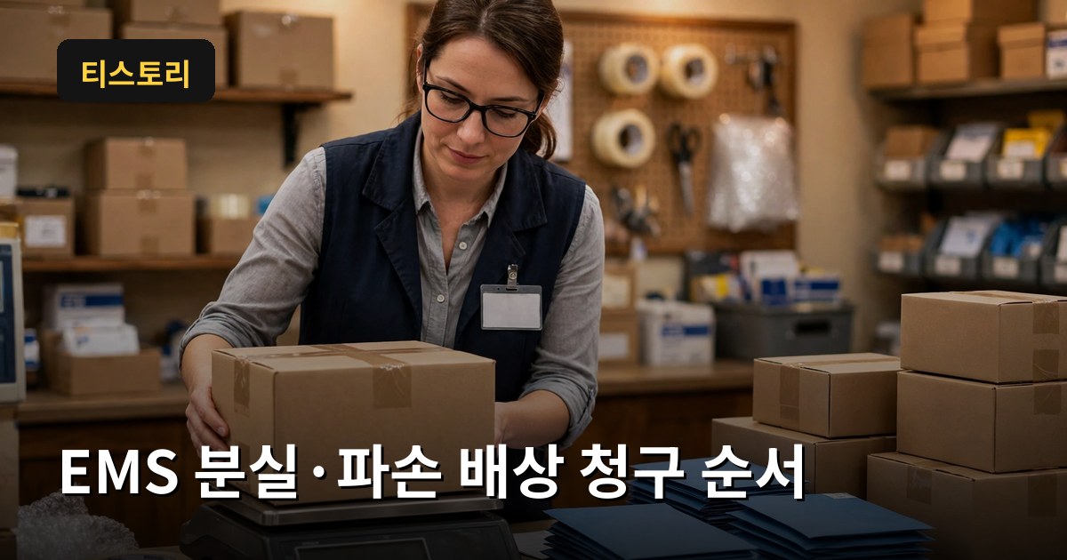 EMS 분실&middot;파손됐을 때