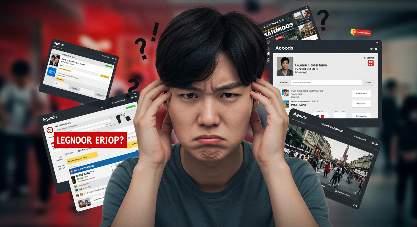 아고다 예약했다가 망하는 사람들 특징 5가지