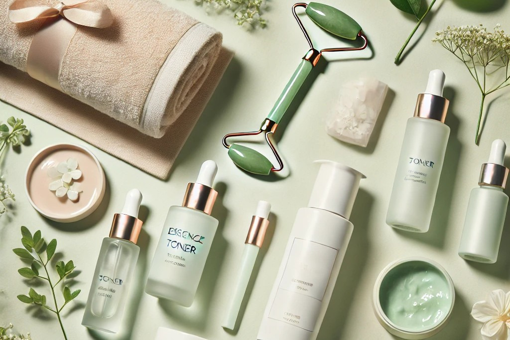 피부 관리 용품 이미지