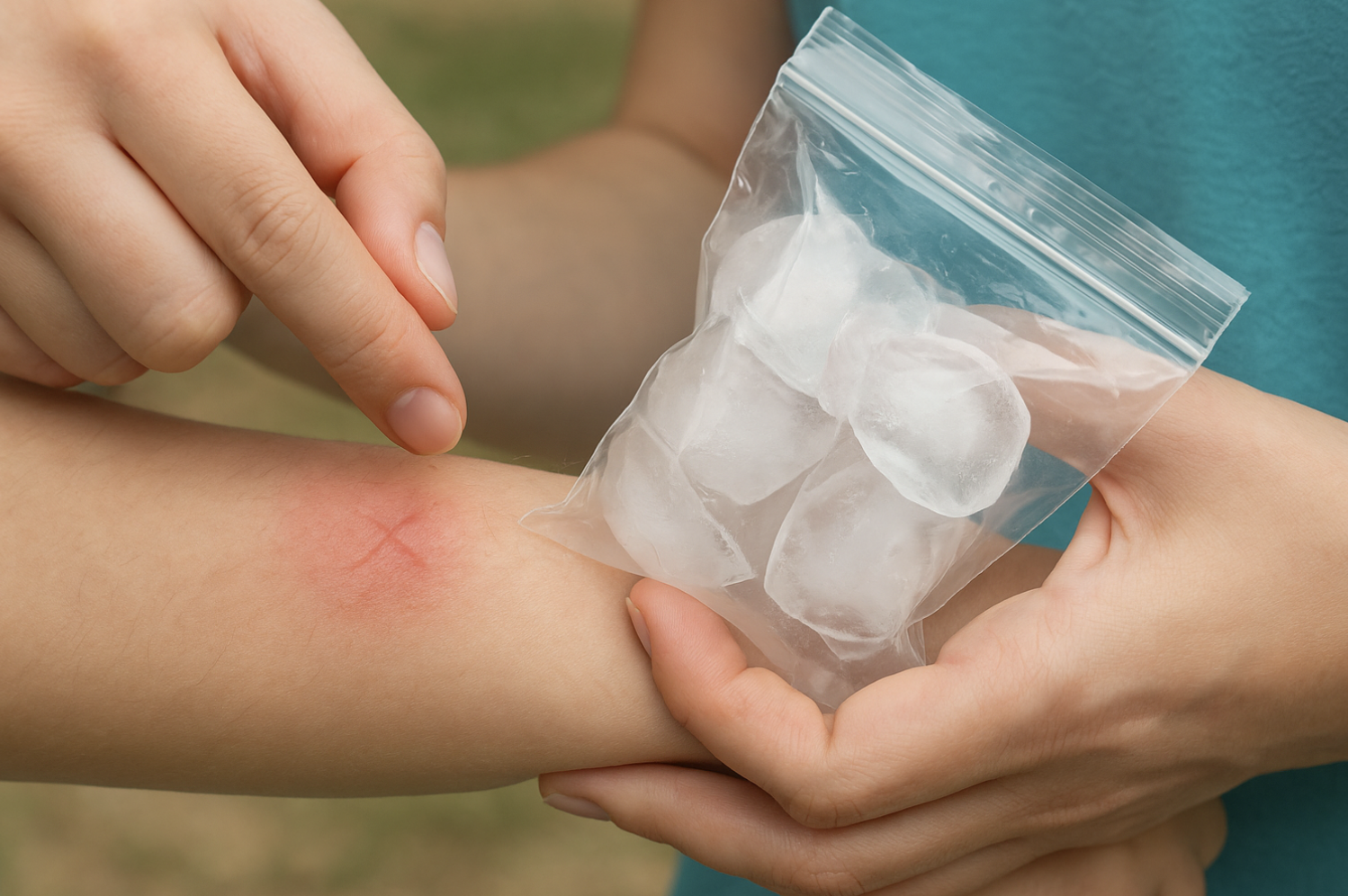 모기에 물렸을때 하지 말아야 하는 행동 이미지