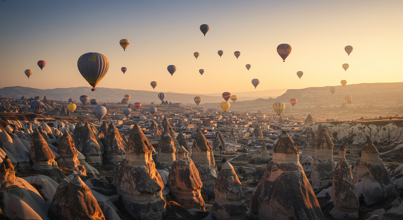 카파도키아 열기구
