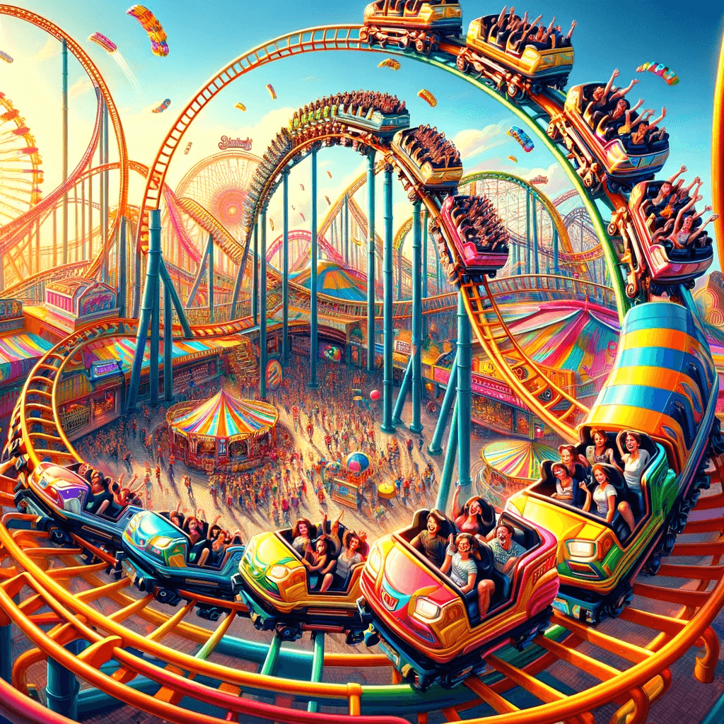 놀이기구를 타는 꿈 해몽 해석